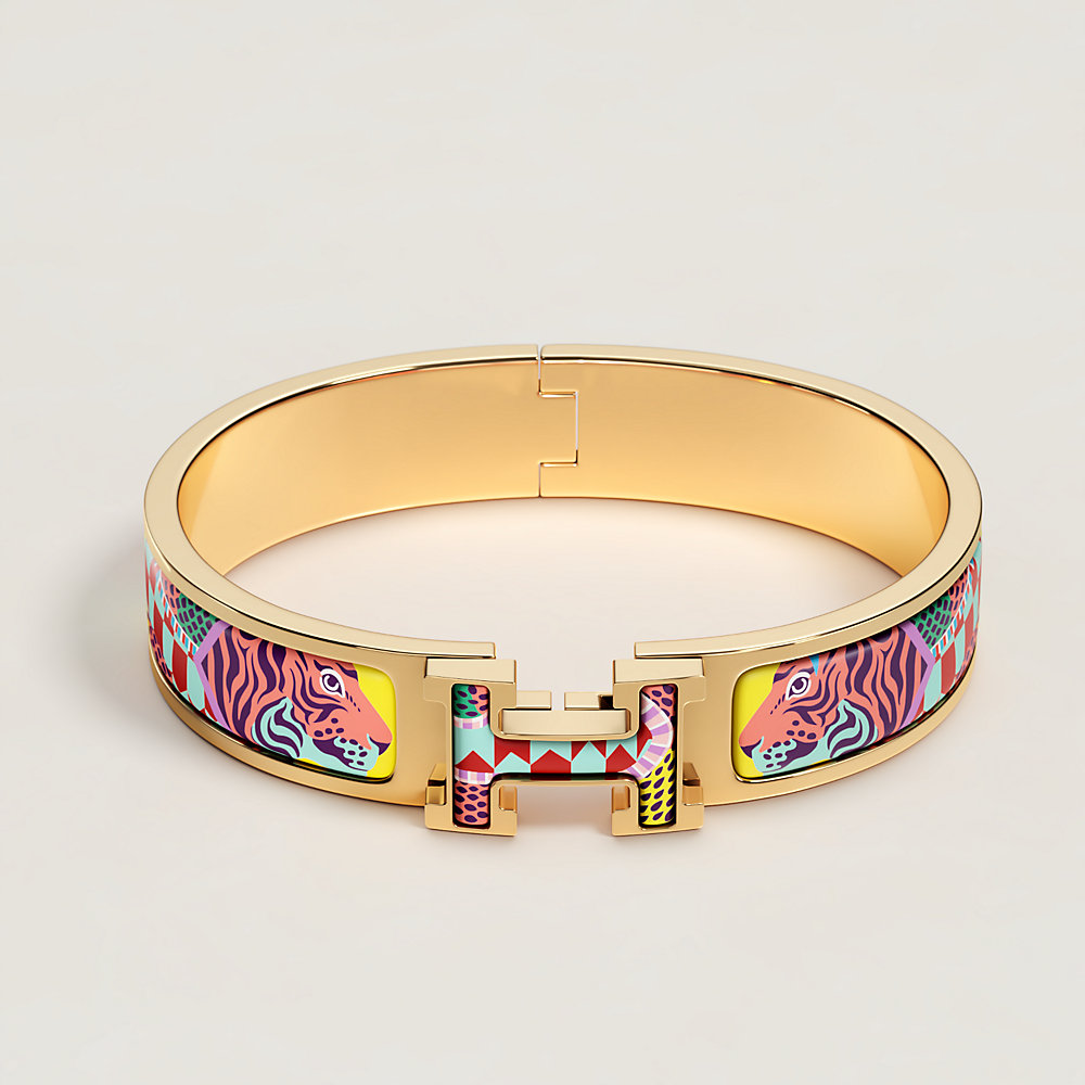 【HERMES】Clic Clac H ブレスレット ランタン、バルーン Clic H Lanternes, Ballons et Cocardes 브레이슬릿 | Hermès